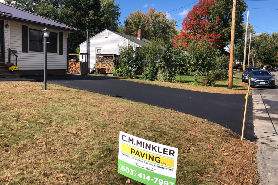 Minkler Paving and Painting Keene NH Think Mink